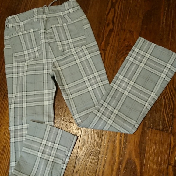 AFRM flare leg plaid pants - Picture 2 of 5